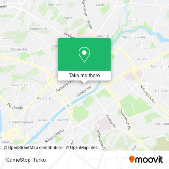 GameStop map