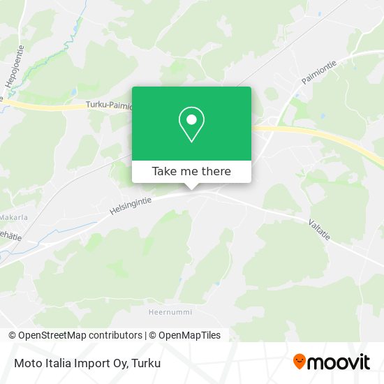 Moto Italia Import Oy map
