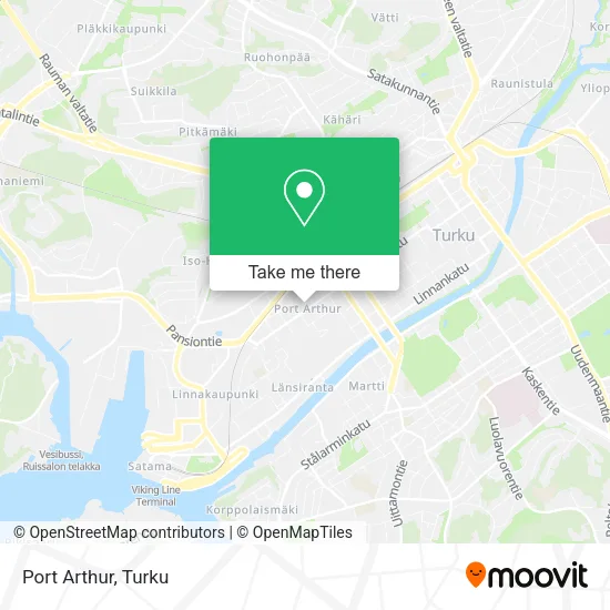 Port Arthur map