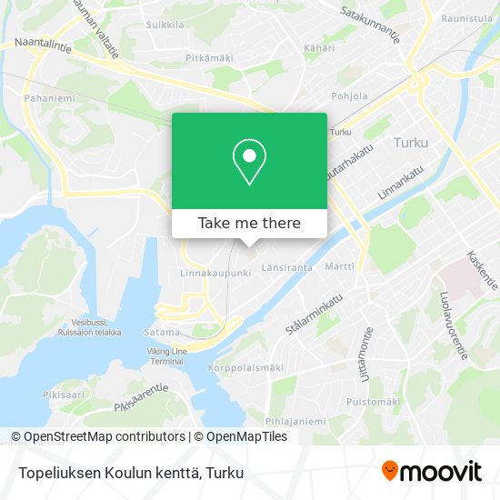 Topeliuksen Koulun kenttä map