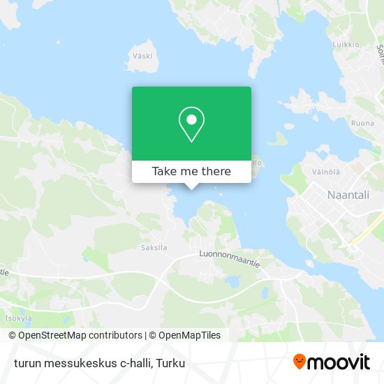 turun messukeskus c-halli map