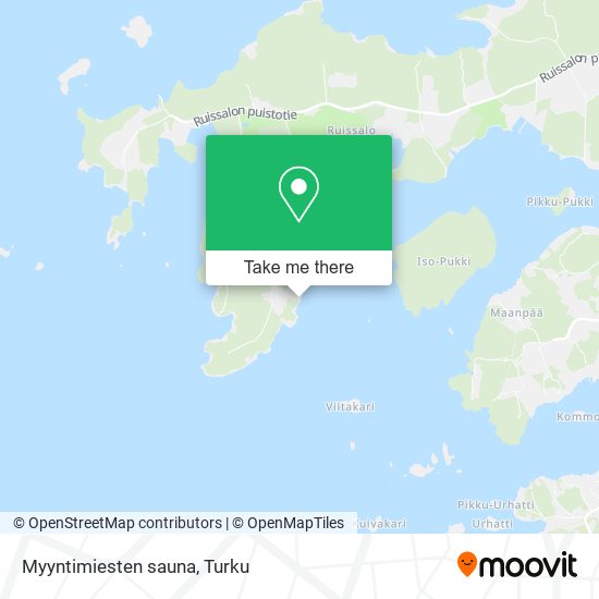 How to get to Myyntimiesten sauna in Turku by Bus?