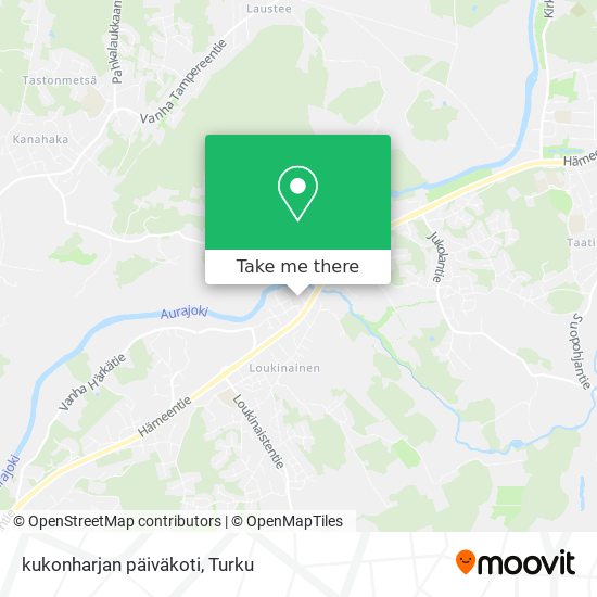 kukonharjan päiväkoti map