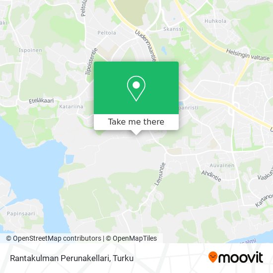 Rantakulman Perunakellari map