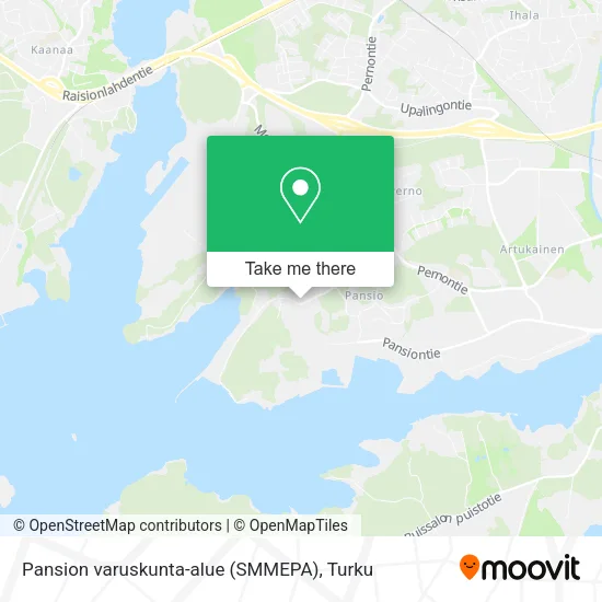 Pansion varuskunta-alue (SMMEPA) map