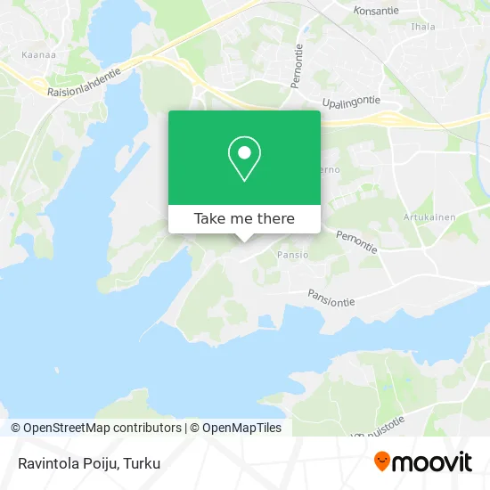 Restaurant Poiju map