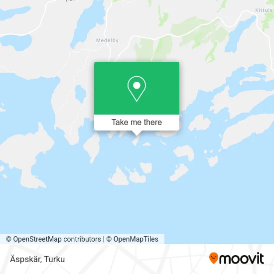 Äspskär map