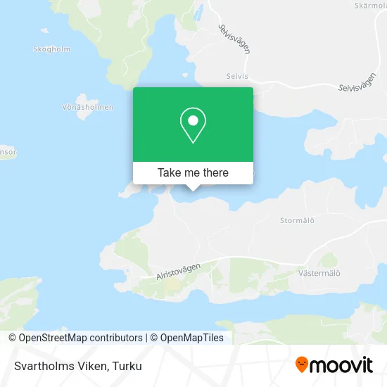 Svartholms Viken map