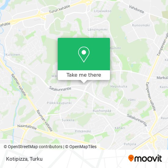 Kotipizza map