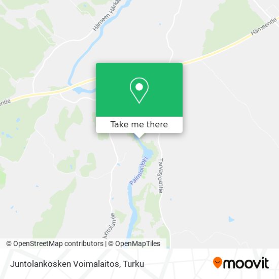 Juntolankosken Voimalaitos map