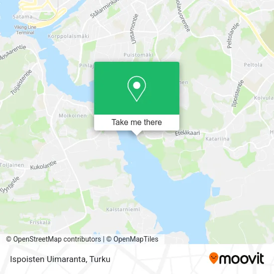 Ispoisten Uimaranta map