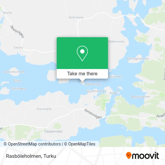 Rasböleholmen map