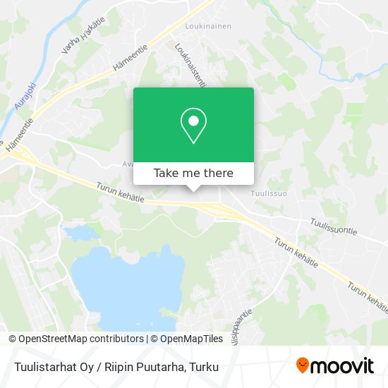 Tuulistarhat Oy / Riipin Puutarha map