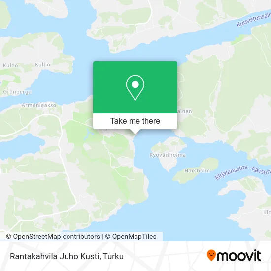 Juho Kusti Riverside Cafe map