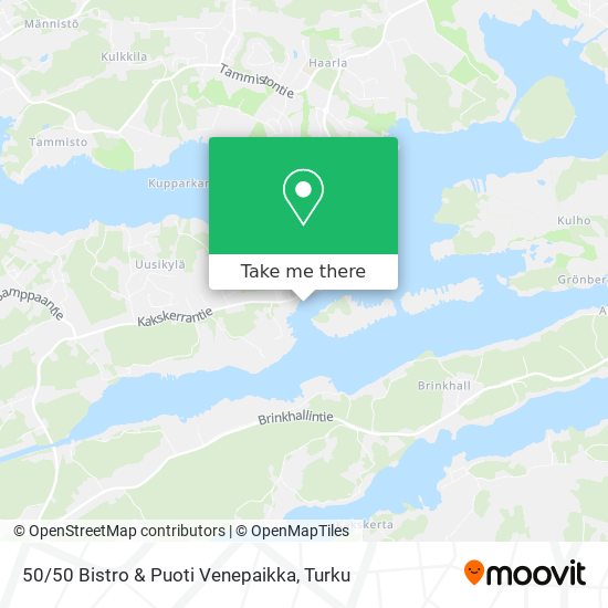 50 / 50 Bistro & Puoti Venepaikka map