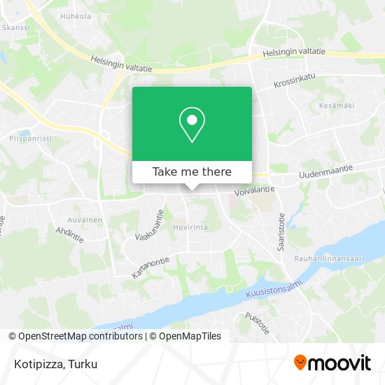 Kotipizza map