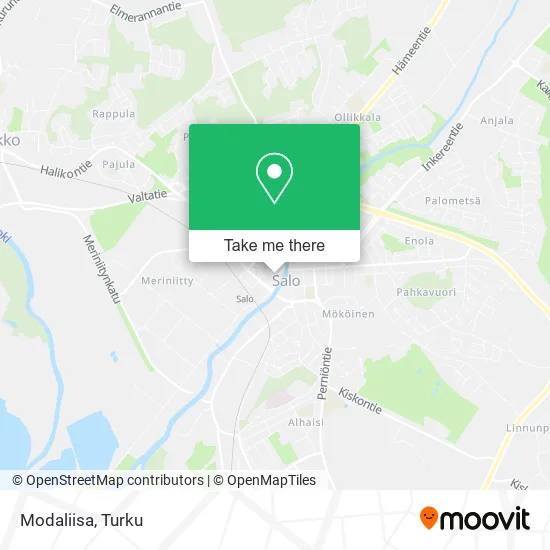 Modaliisa map