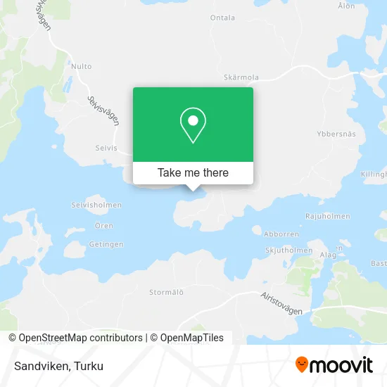 Sandviken map