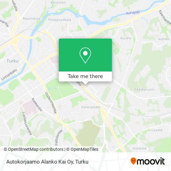 Autokorjaamo Alanko Kai Oy map