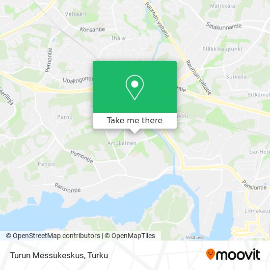 Turun Messukeskus map