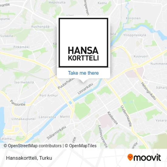 Hansakortteli map