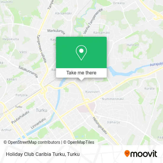 Holiday Club Caribia Turku map