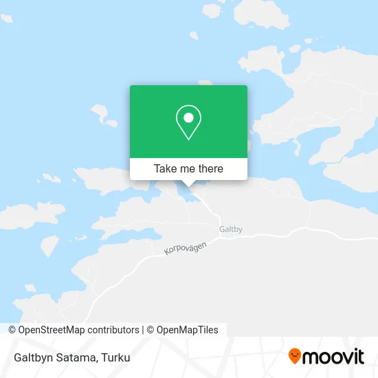 Galtbyn Satama map