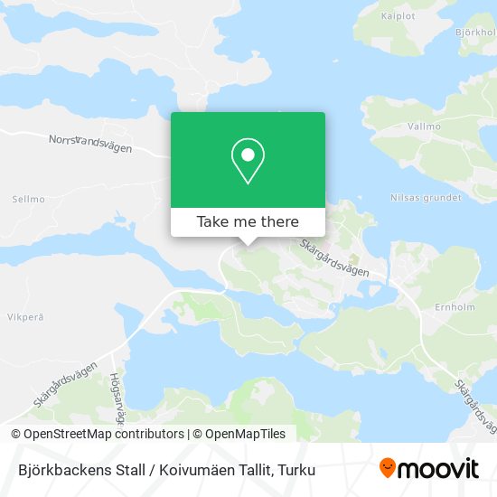 Björkbackens Stall / Koivumäen Tallit map