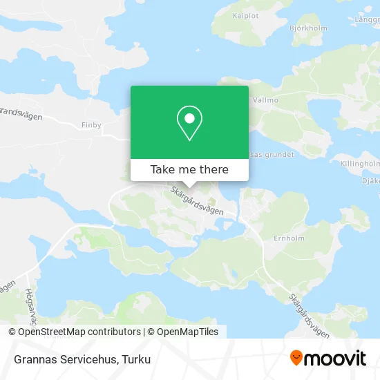 Grannas Servicehus map