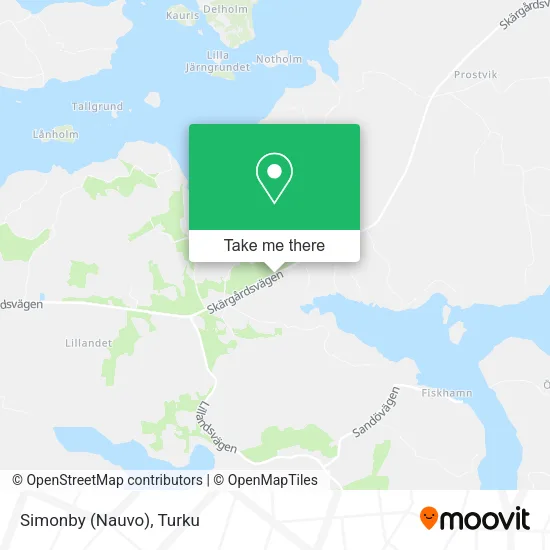 Simonby (Nauvo) map