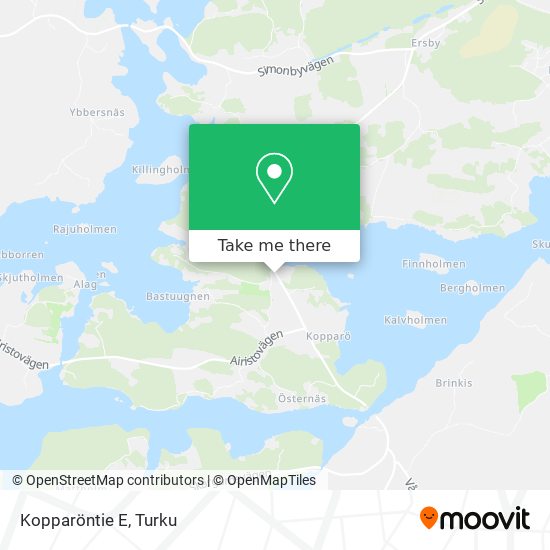 Kopparöntie E map