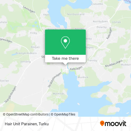 Hair Unit Parainen map