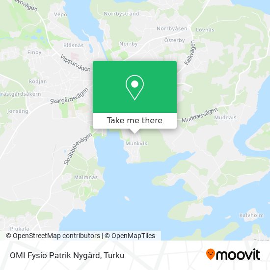 OMI Fysio Patrik Nygård map