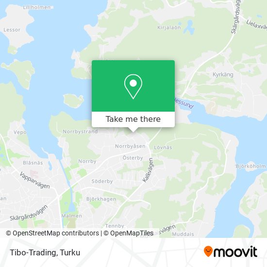 Tibo-Trading map