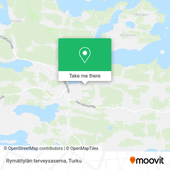 Rymättylän terveysasema map