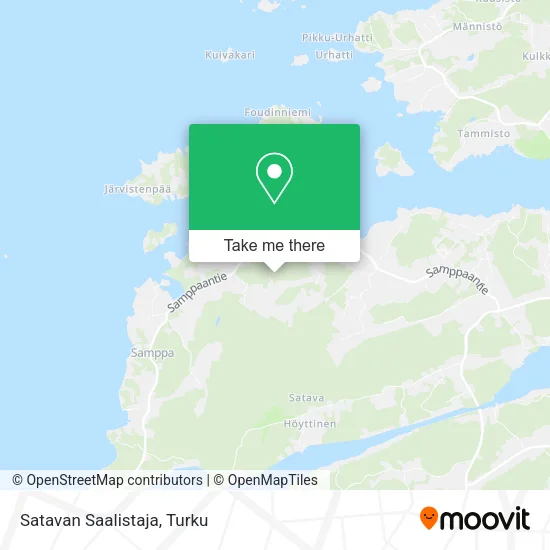 Satavan Saalistaja map