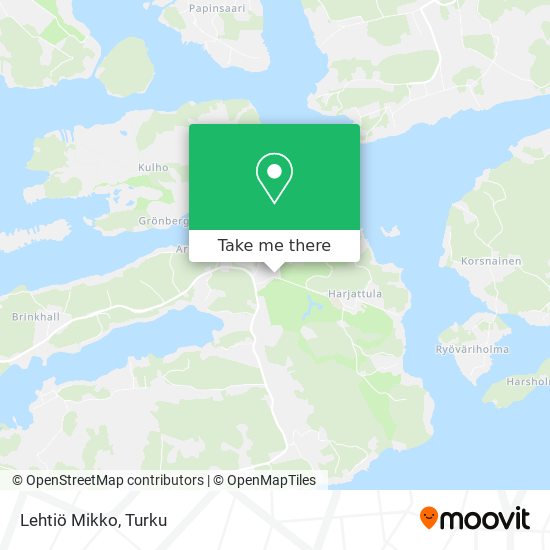 Lehtiö Mikko map