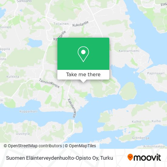 Suomen Eläinterveydenhuolto-Opisto Oy map