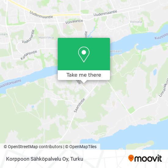 Korppoon Sähköpalvelu Oy map