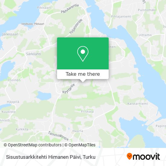 Sisustusarkkitehti Himanen Päivi map