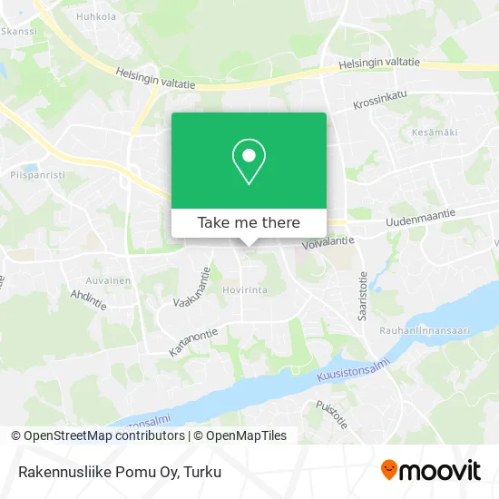 Rakennusliike Pomu Oy map