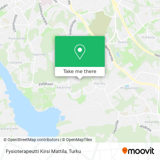 Fysioterapeutti Kirsi Mattila map
