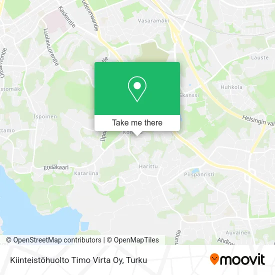 Kiinteistöhuolto Timo Virta Oy map