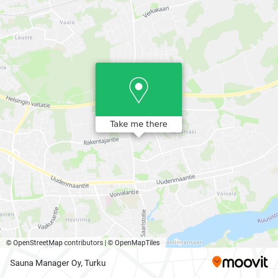 Sauna Manager Oy map