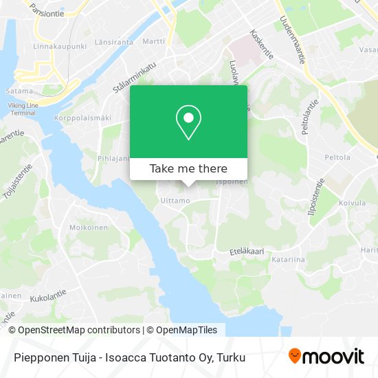 Piepponen Tuija - Isoacca Tuotanto Oy map