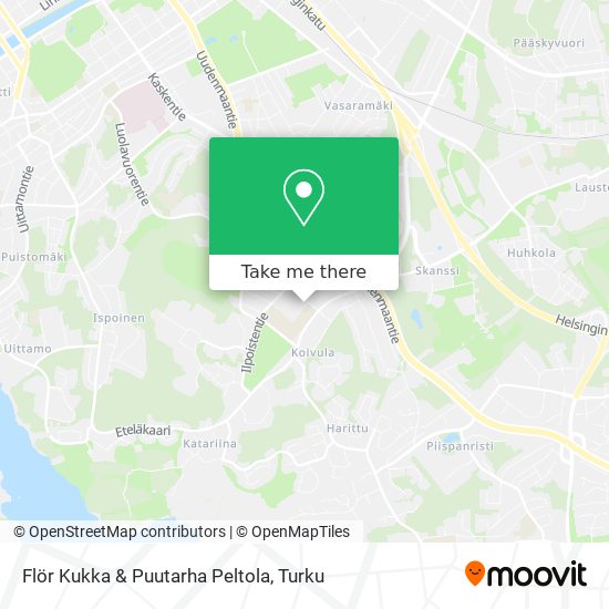Flör Kukka & Puutarha Peltola map