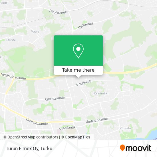 Turun Fimex Oy map