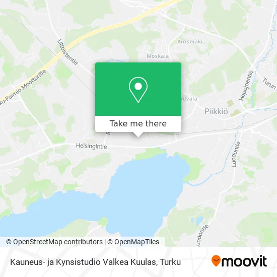 Kauneus- ja Kynsistudio Valkea Kuulas map