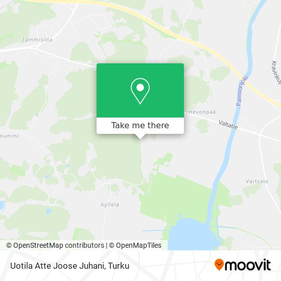 Uotila Atte Joose Juhani map