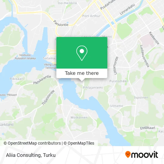 Aliia Consulting map